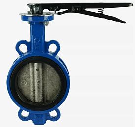 Затвор поворотный дисковый Tecofi VP5445S-02EP0150 DN150 PN16, межф...